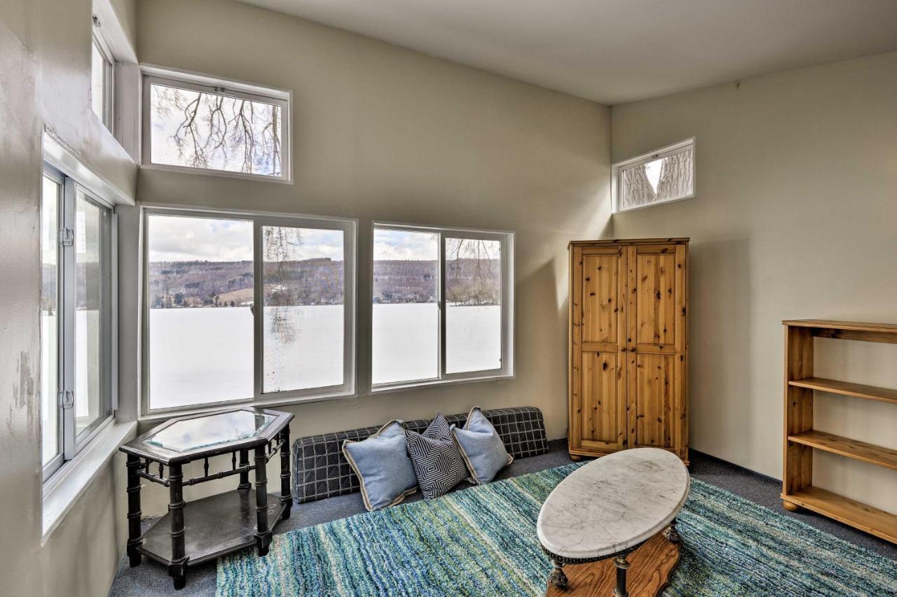 Waterfront Deruyter Home With Private Dock! New Woodstock Eksteriør bilde